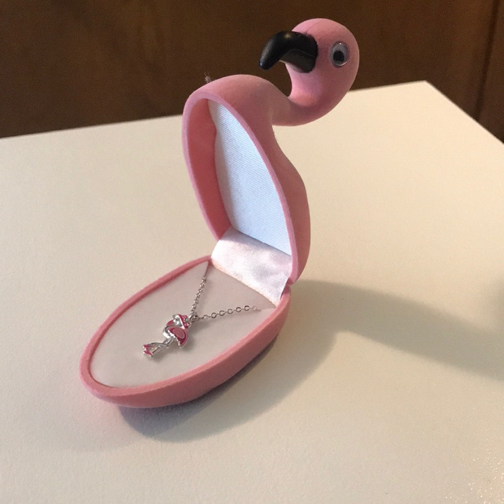 Flamingo necklace